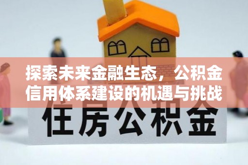 深泽探索未来金融生态，公积金信用体系建设的机遇与挑战