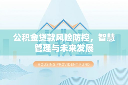 深泽公积金贷款风险防控，智慧管理与未来发展