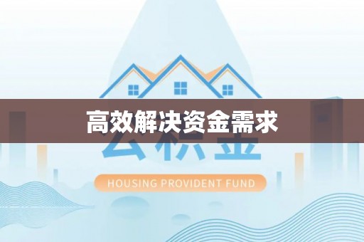 深泽高效解决资金需求