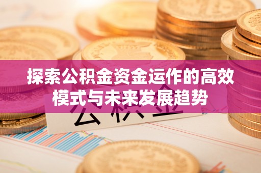 深泽探索公积金资金运作的高效模式与未来发展趋势