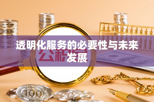 深泽透明化服务的必要性与未来发展