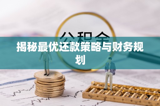 深泽揭秘最优还款策略与财务规划