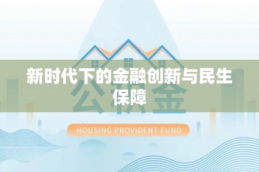 深泽新时代下的金融创新与民生保障
